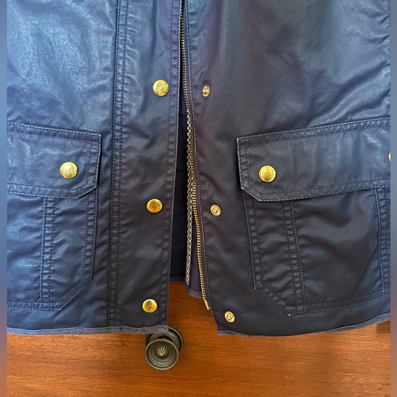 J. Crew Navy Downtown Field Jacket - Picture 6 of 7